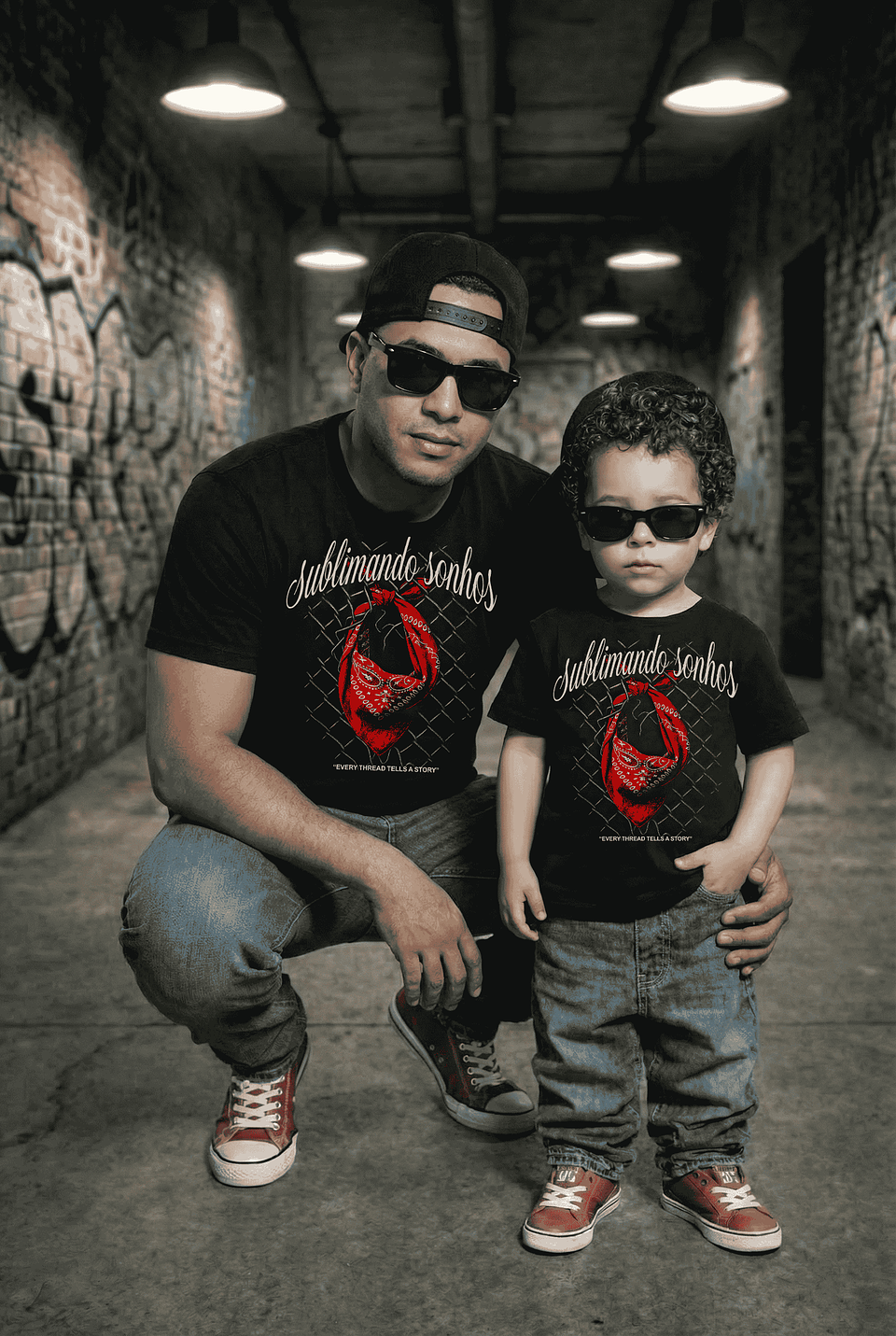 Pack Pai e Filho – Sublimando Sonhos Bandana 1