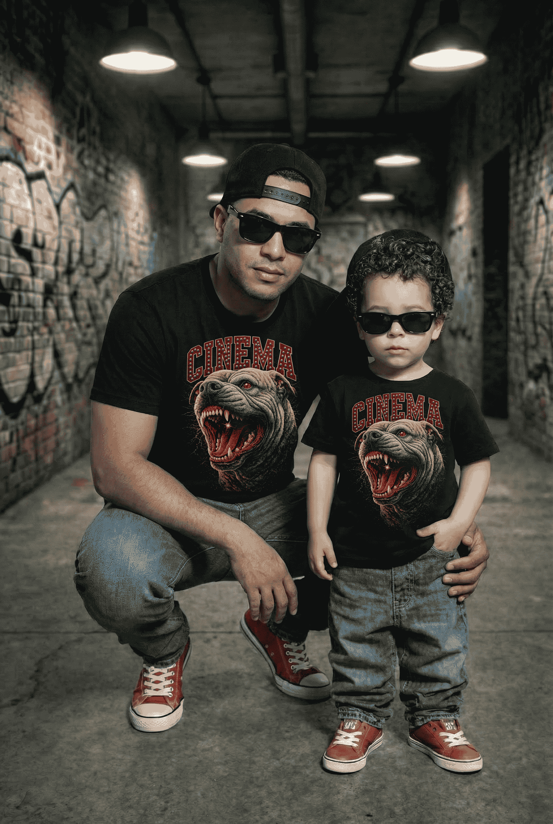 Pack Pai e Filho Cinema Bulldog – T-shirts 1