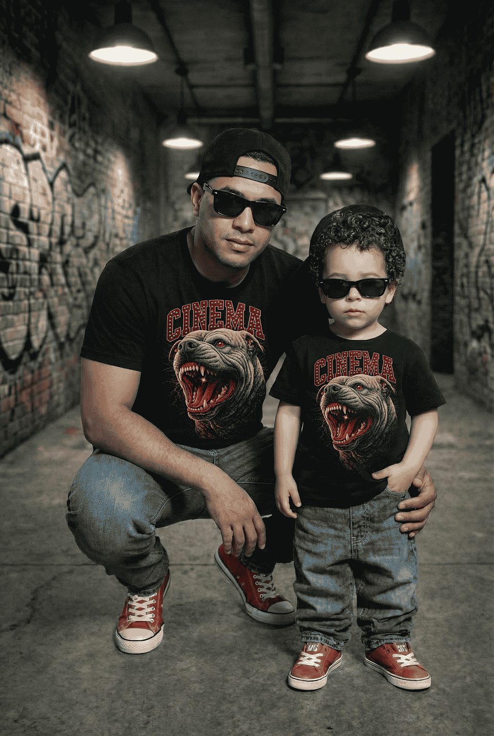 Pack Pai e Filho Cinema Bulldog – T-shirts 1