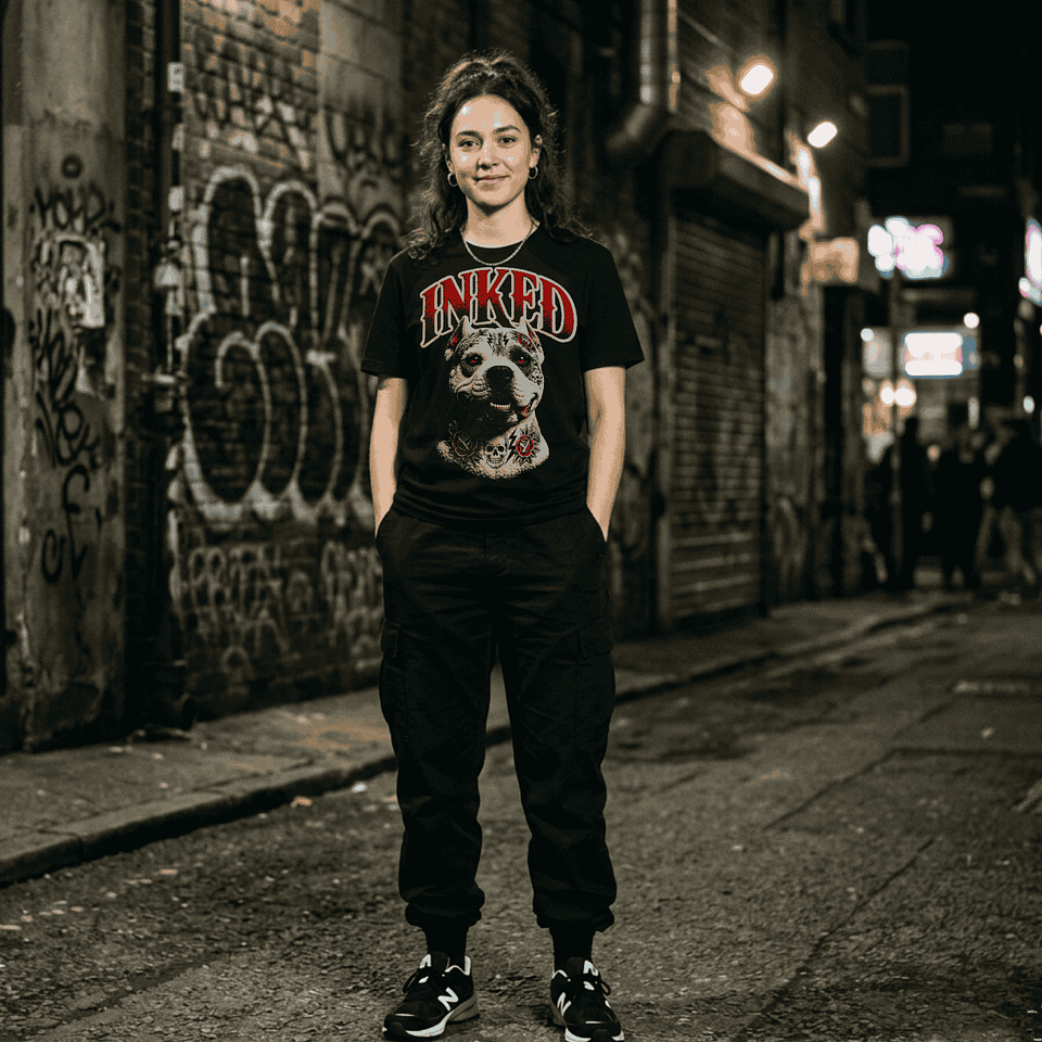 T-shirt Inked Pitbull – Edição Premium 2