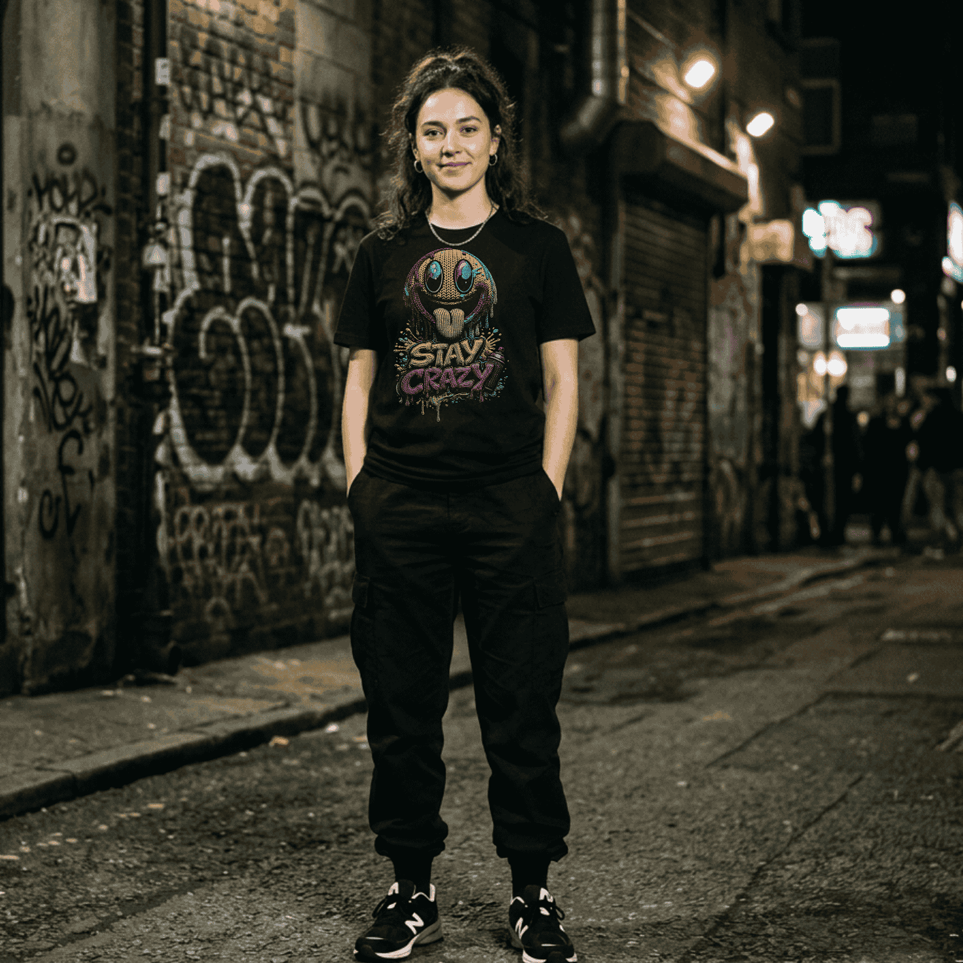 T-shirt Stay Crazy – Graffiti Edition 2