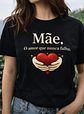 T-shirt Mãe | O Amor que Nunca Falha - thumbnail 1
