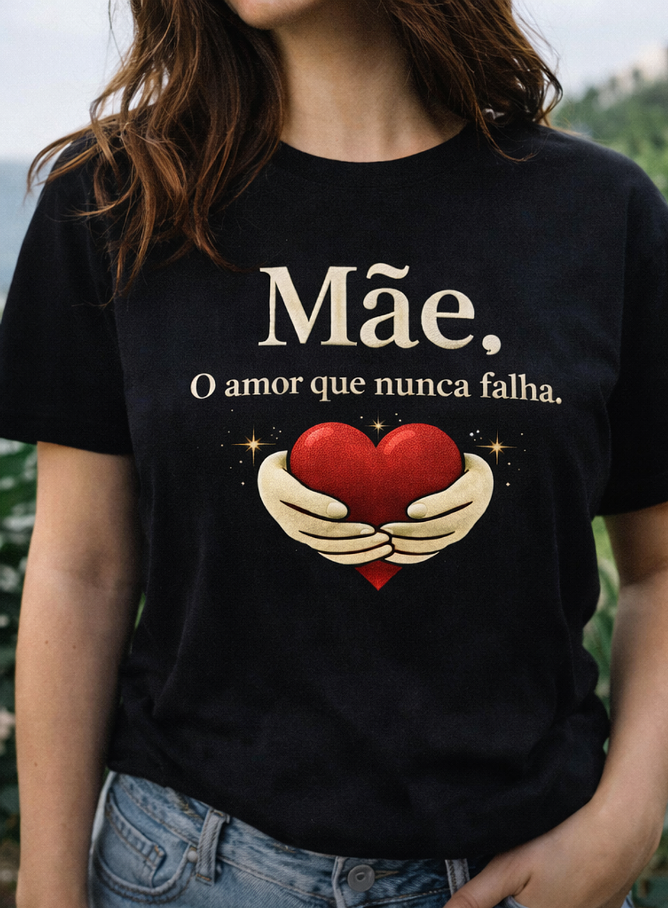 T-shirt Mãe | O Amor que Nunca Falha 1