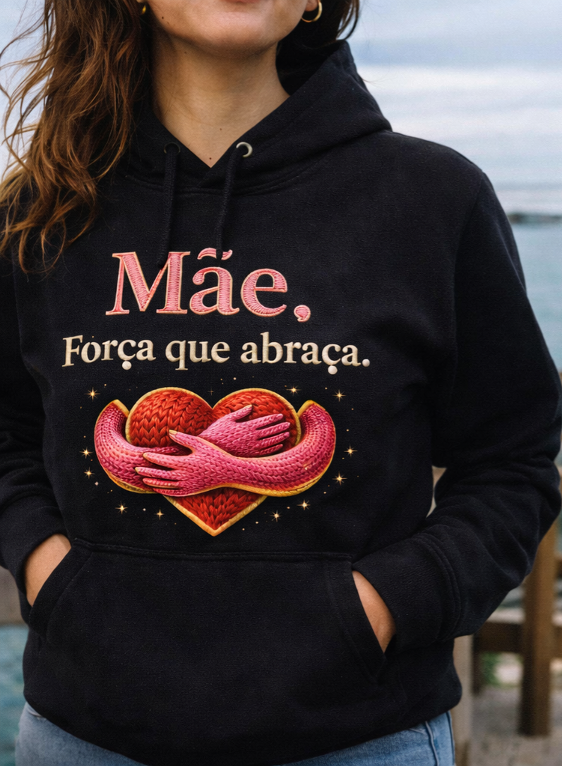 Hoodie Mãe | Força que Abraça 1