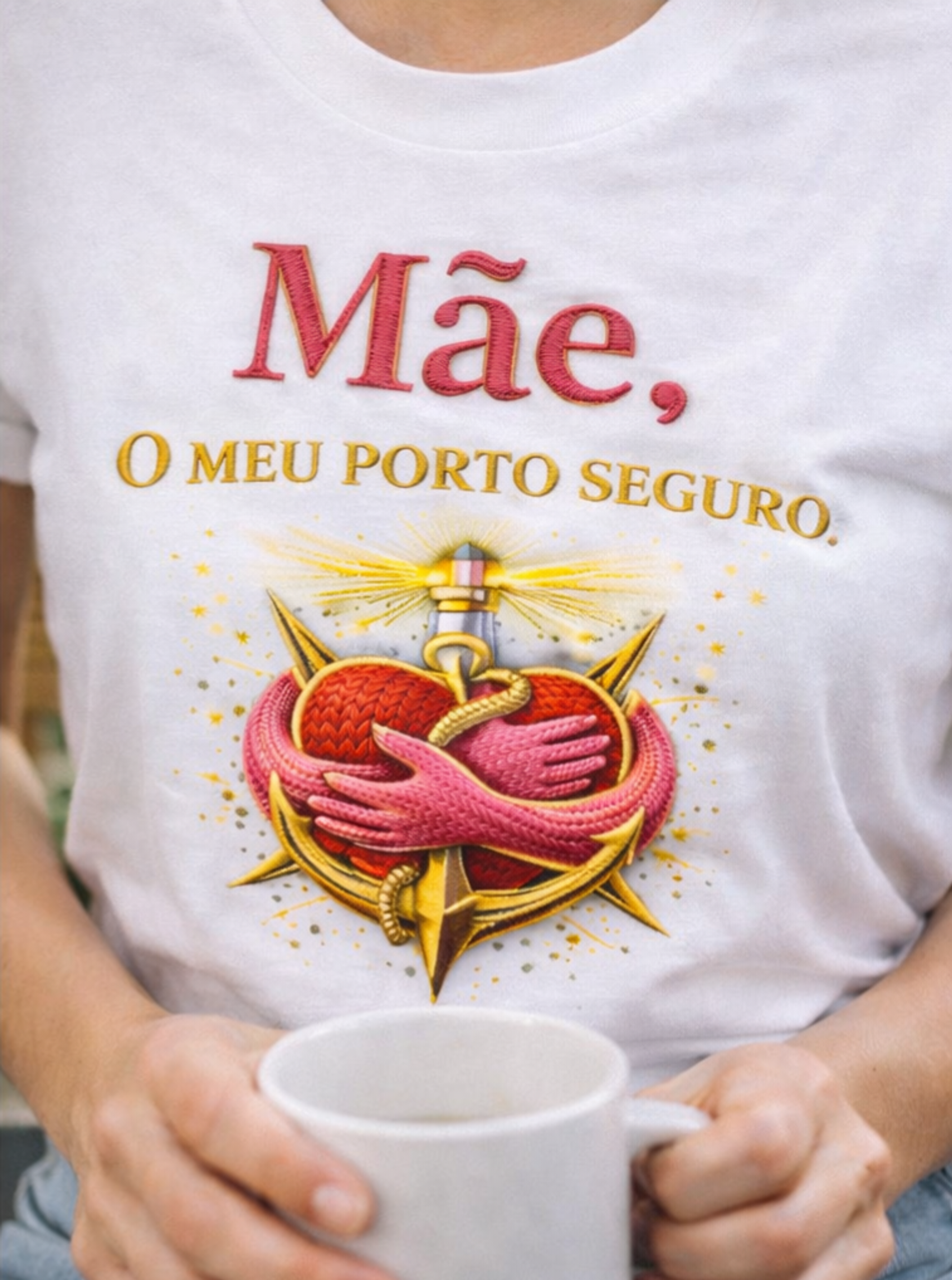 T-shirt Mãe | O Meu Porto Seguro 2