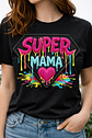 T-shirt Super Mamã | Presente Original para a Mãe - thumbnail 1