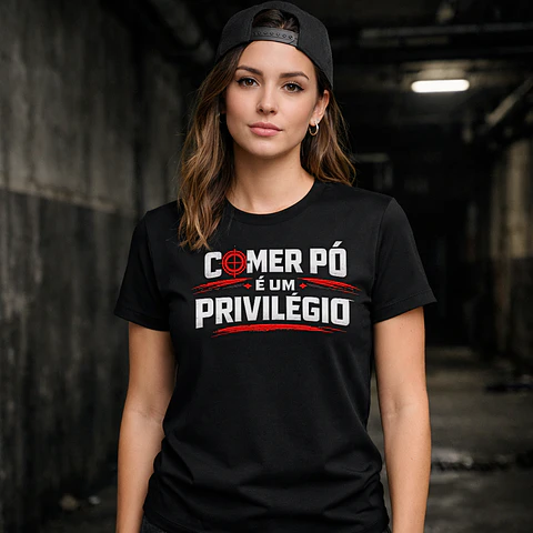 T-shirt Rally de Portugal Arganil | Comer Pó é um Privilégio