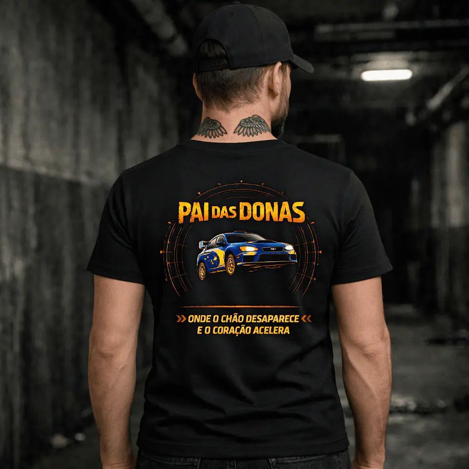 T-shirt Pai das Donas – Rally Arganil 1