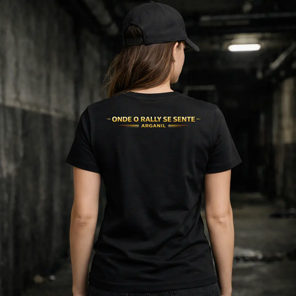 T-shirt Pai das Donas Unissexo | Onde o Rally se Sente Arganil 2