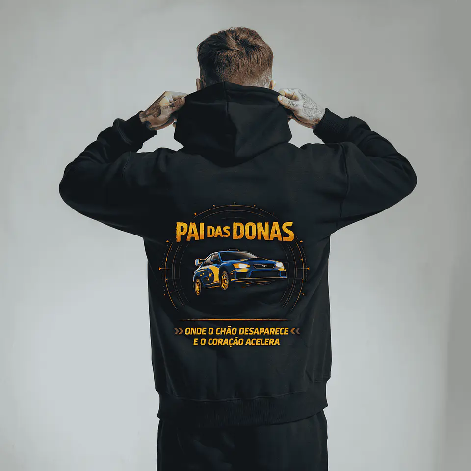 Hoodie Rally Pai das Donas – Arganil | Onde o Chão Desaparece 1
