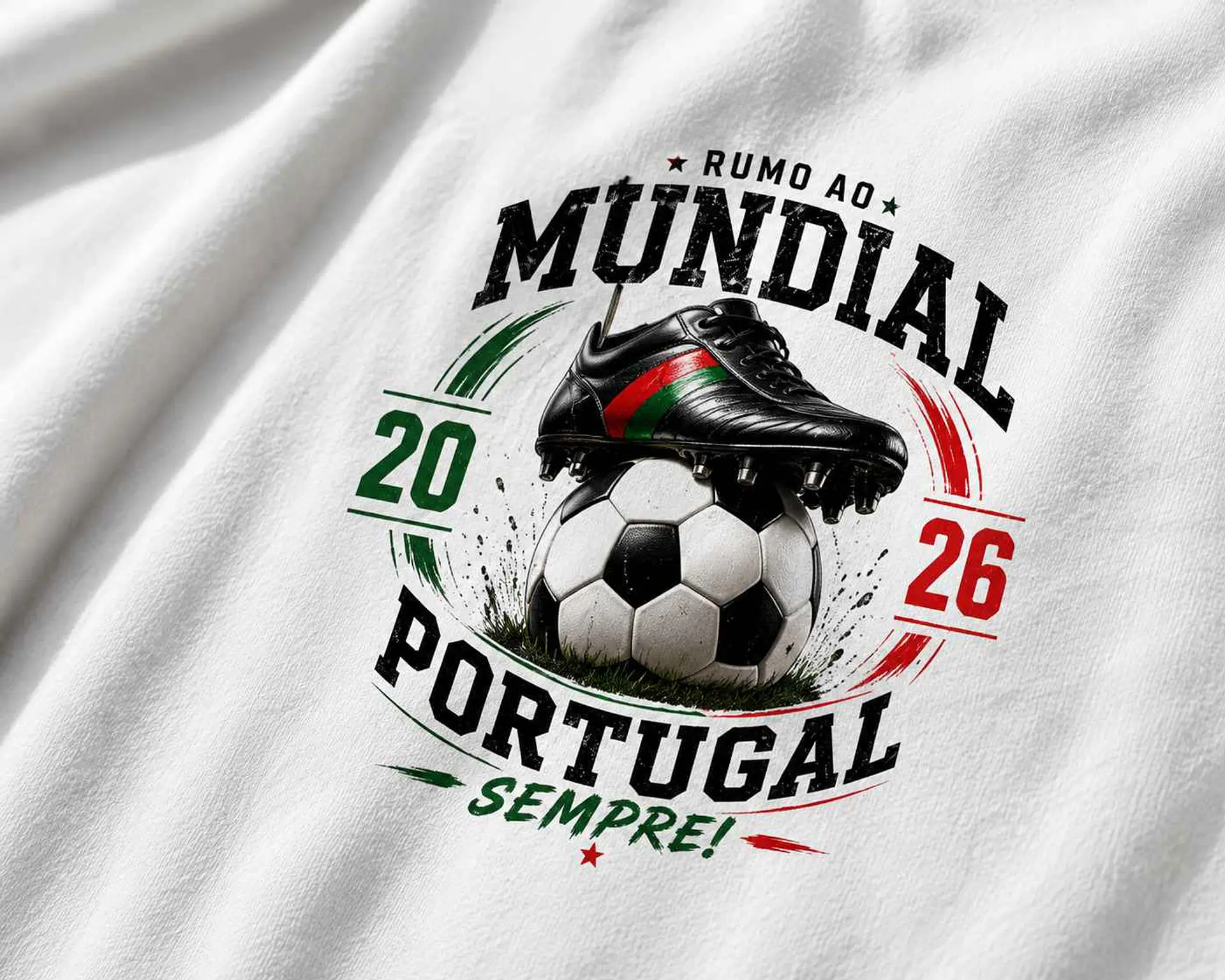 T-shirt Portugal 2026 – Futebol é Algo Maior 2