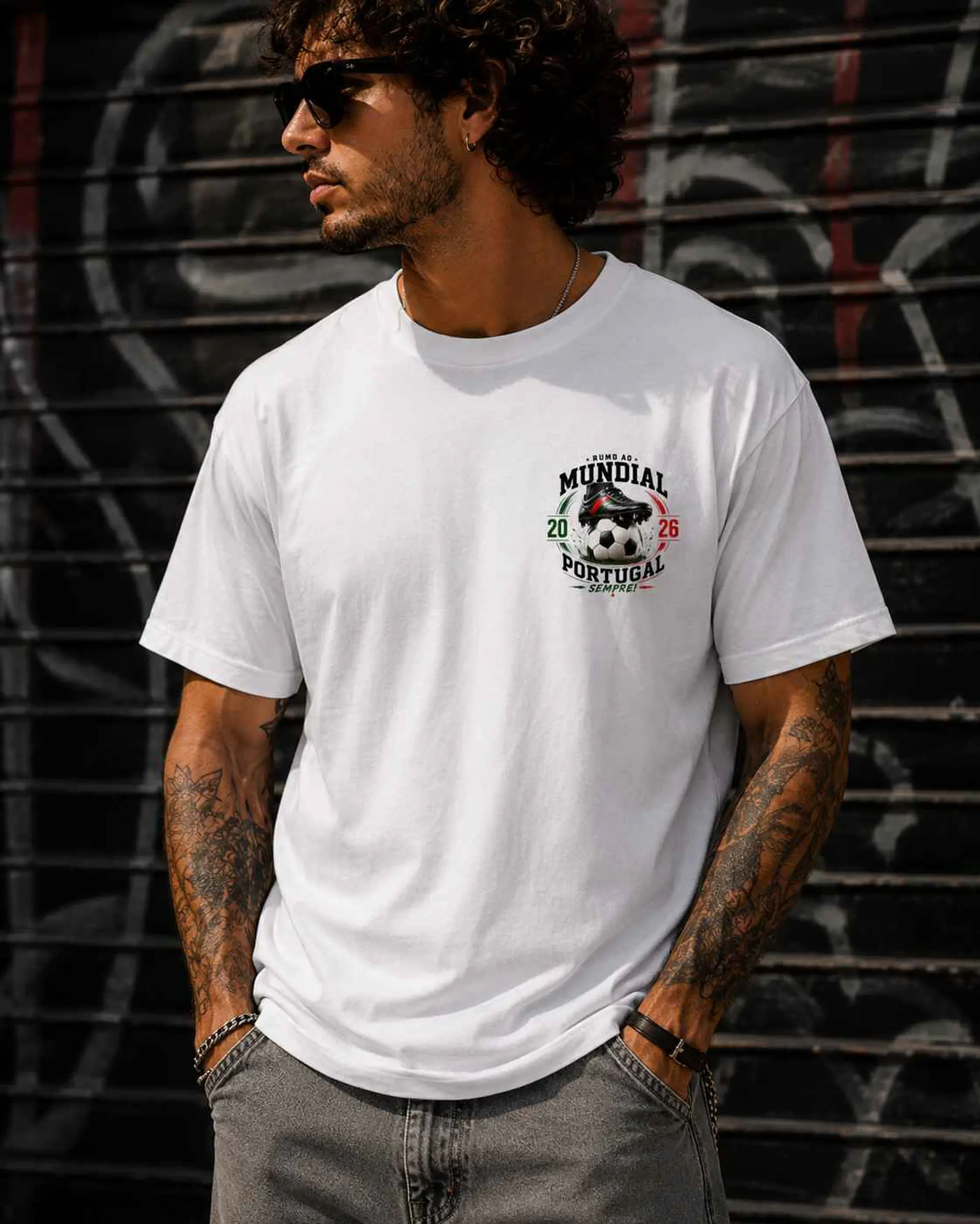 T-shirt Portugal 2026 – Futebol é Algo Maior 3