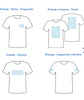 Pack 5 T-shirts Personalizadas Iguais — Foto ou Logótipo - Thumbnail 2