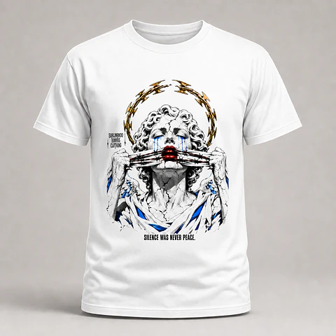Silence Was Never Peace — T-shirt ou Sweat