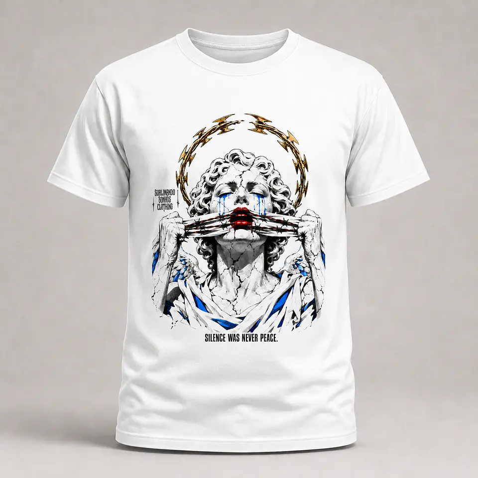 Silence Was Never Peace — T-shirt ou Sweat 1