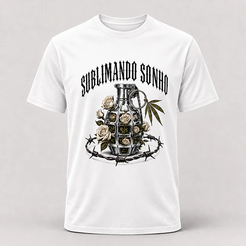 Granada e Rosas — T-shirt ou Sweat