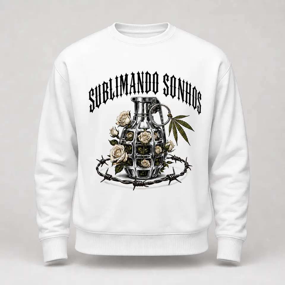 Granada e Rosas — T-shirt ou Sweat 2