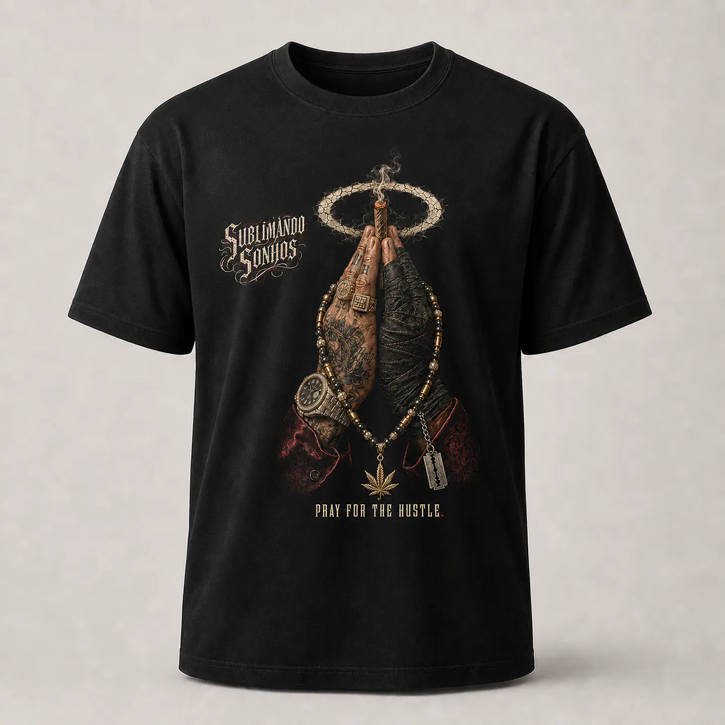 Pray for the Hustle — T-shirt ou Sweat 1