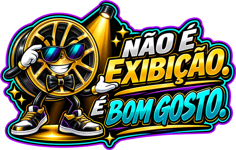 Autocolante Não é Exibição, é Bom Gosto 1