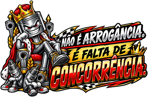 Autocolante Não é Arrogância, é Falta de Concorrência