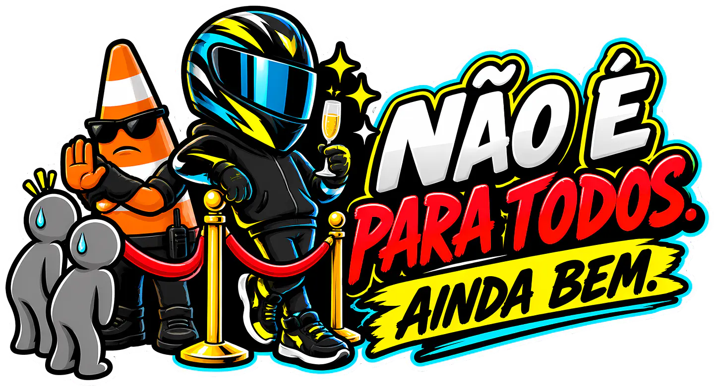 Autocolante Não é para Todos, Ainda Bem 1
