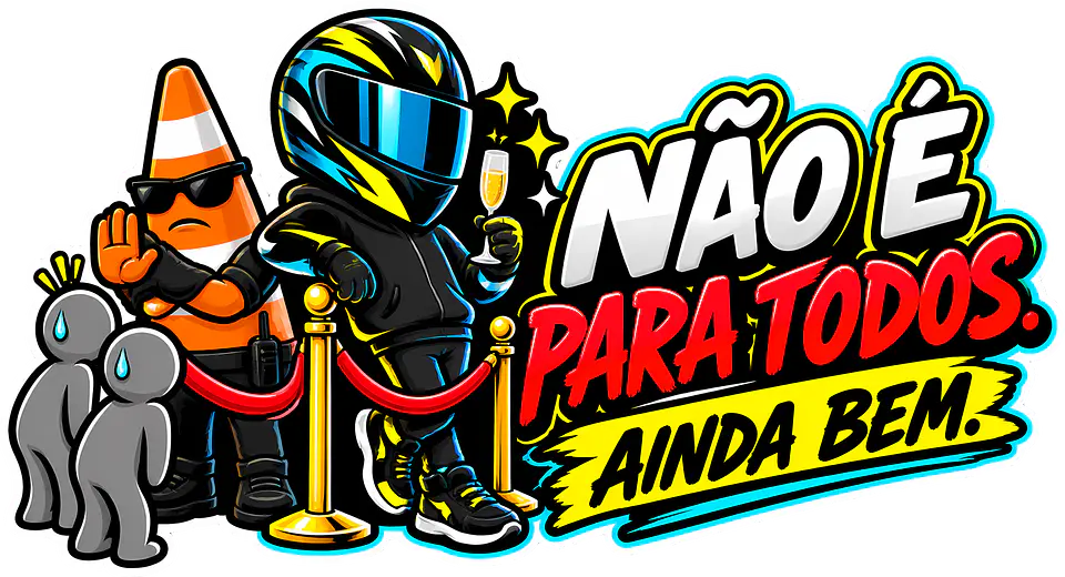 Autocolante Não é para Todos, Ainda Bem 1