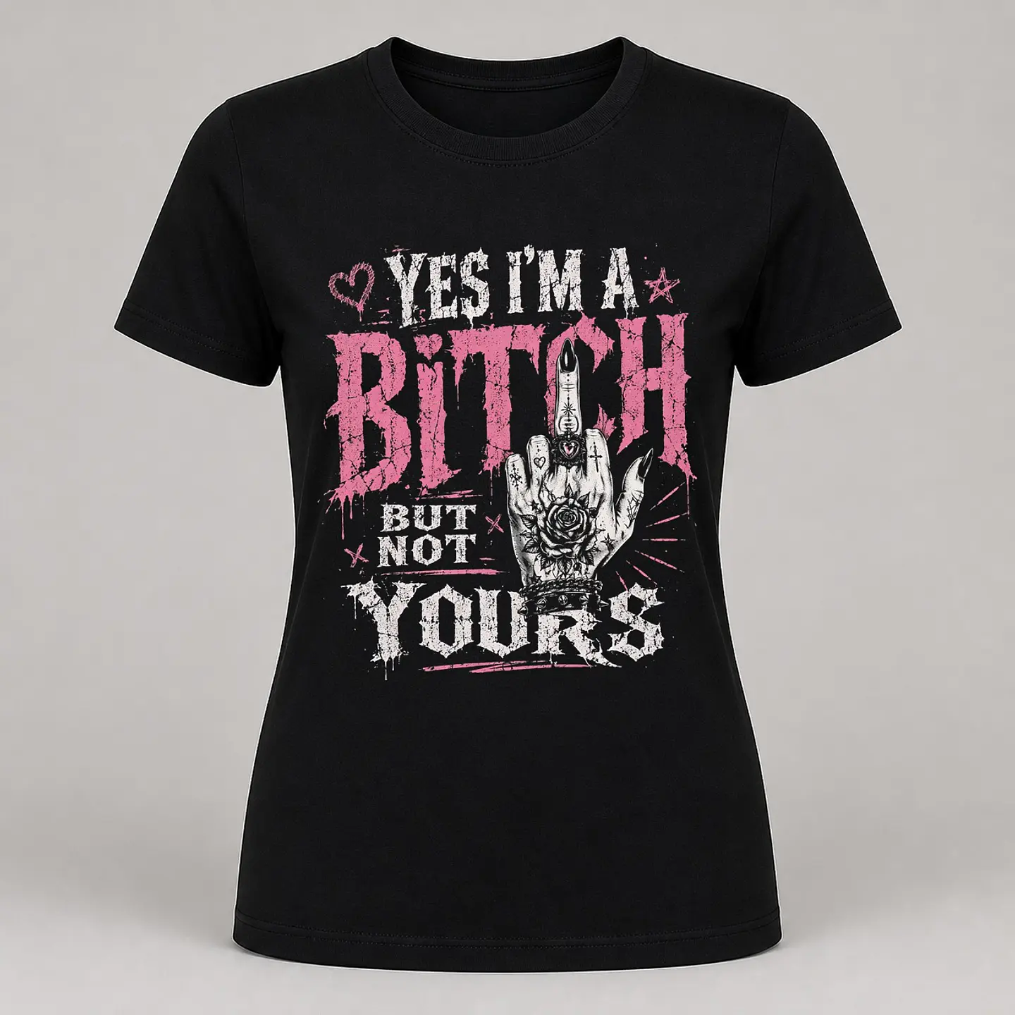 Yes I'm a Bitch — T-shirt ou Sweat 3