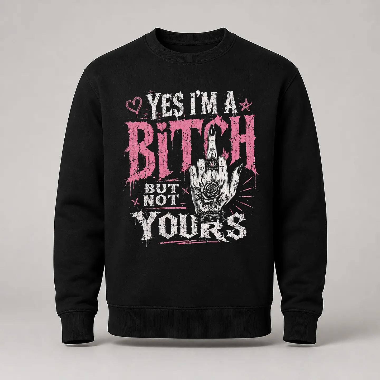 Yes I'm a Bitch — T-shirt ou Sweat 4