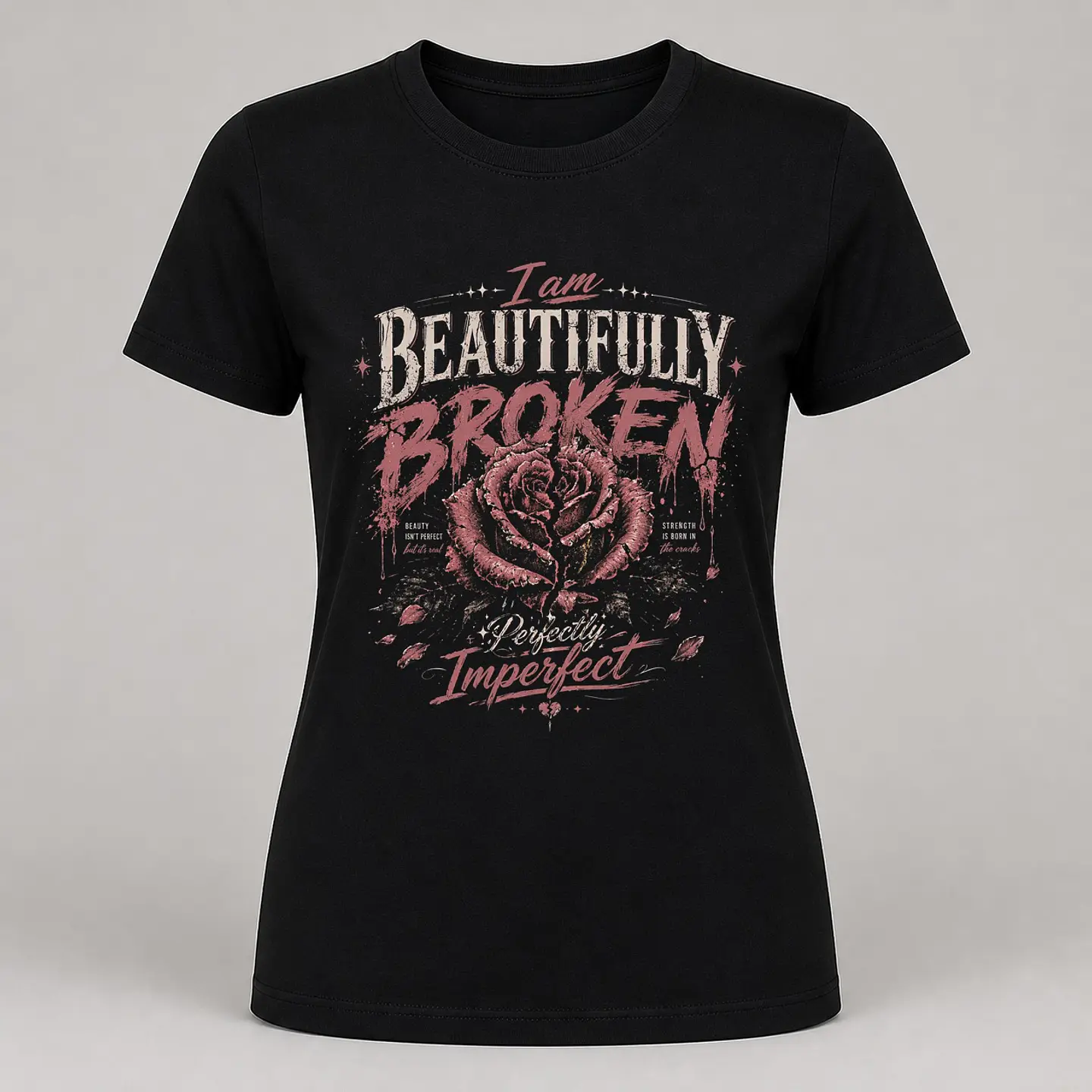 Beautifully Broken — T-shirt ou Sweat 3