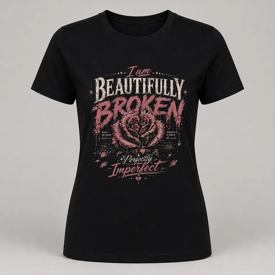 Beautifully Broken — T-shirt ou Sweat 3