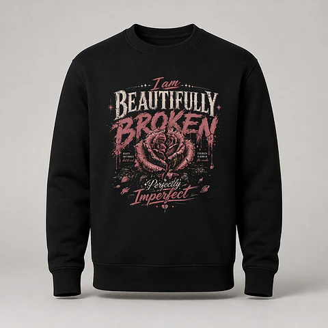 Beautifully Broken — T-shirt ou Sweat