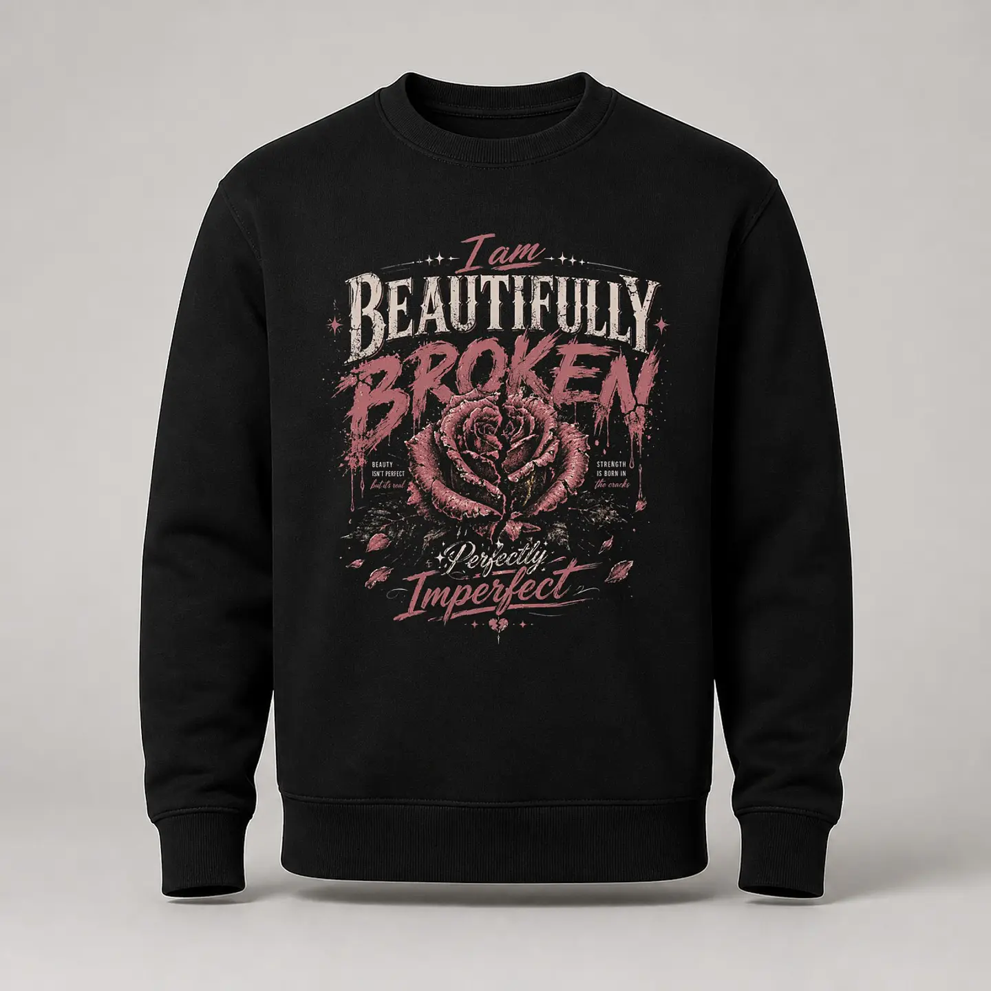 Beautifully Broken — T-shirt ou Sweat 4
