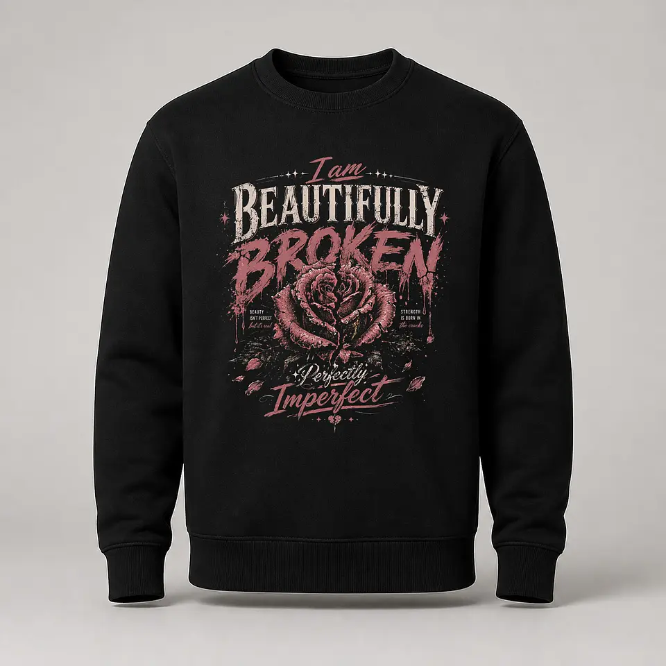 Beautifully Broken — T-shirt ou Sweat 4