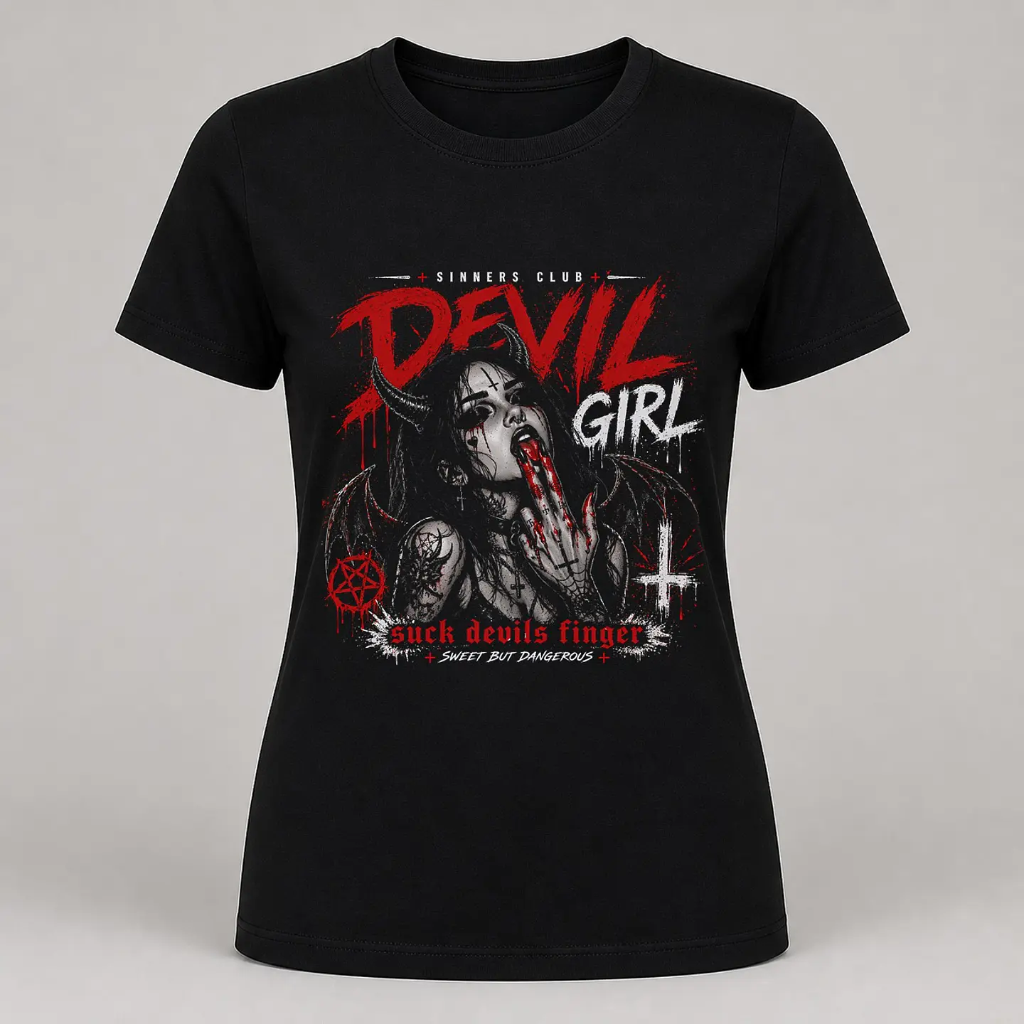 Devil Girl — T-shirt ou Sweat 3
