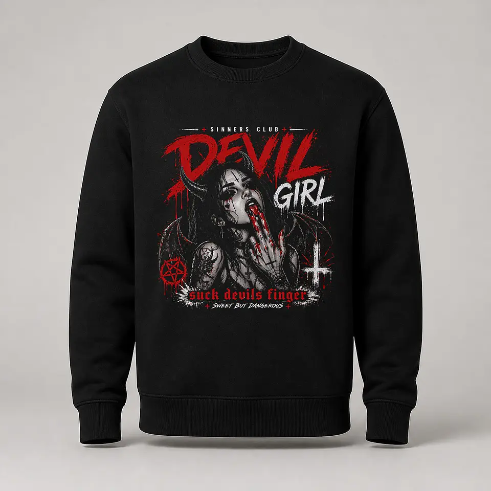 Devil Girl — T-shirt ou Sweat 4