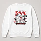 Devil Girl — T-shirt ou Sweat Branca - thumbnail 4