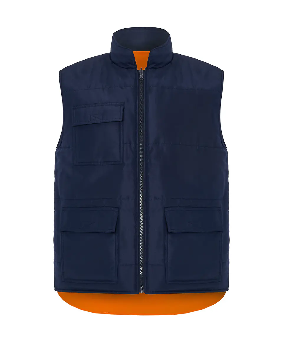 Chaleco Acolchado Reversible — Sem Personalização 3