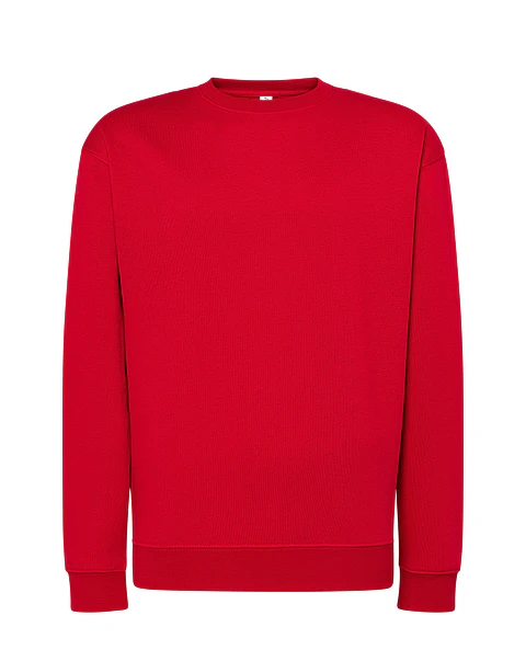 JT Sweatshirt Cr — Red — Sem Personalização