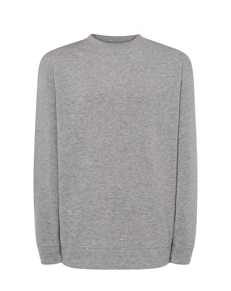 JT Sweatshirt Cr — Grey Melange — Sem Personalização 1