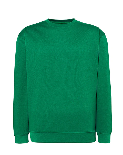 JT Sweatshirt Cr — Kelly Green — Sem Personalização