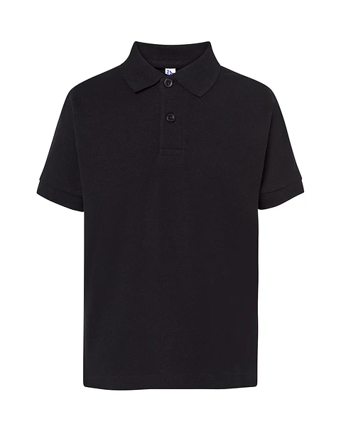 Polo Kid — Black — Sem Personalização