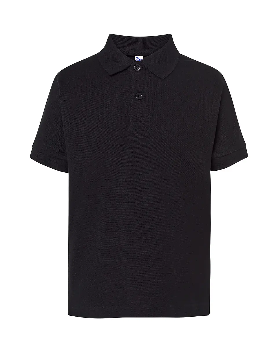 Polo Kid — Black — Sem Personalização 1