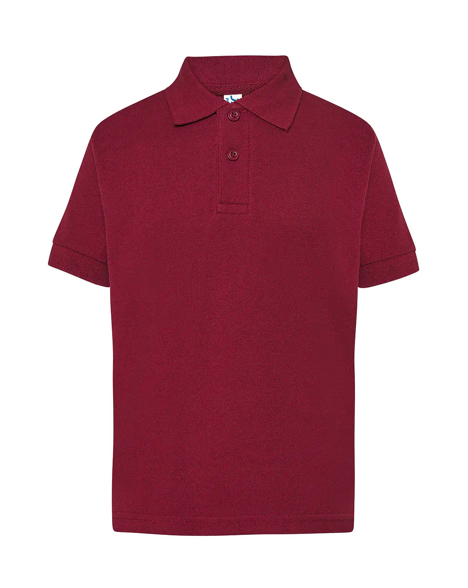 Polo Kid — Burgundy — Sem Personalização 1