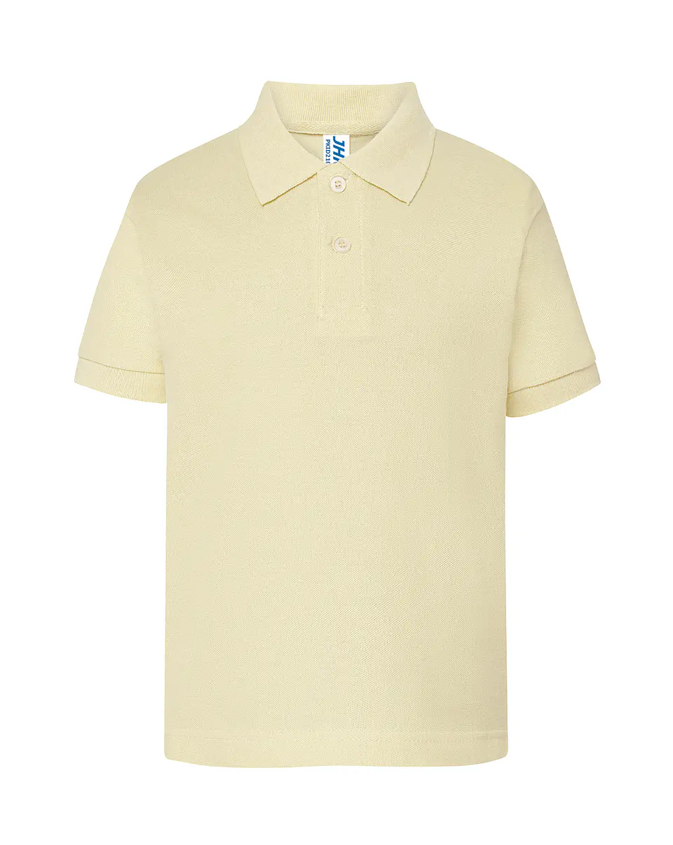 Polo Kid — Butter Cream — Sem Personalização 1