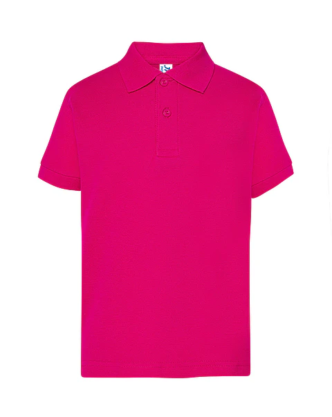 Polo Kid — Fucsia — Sem Personalização