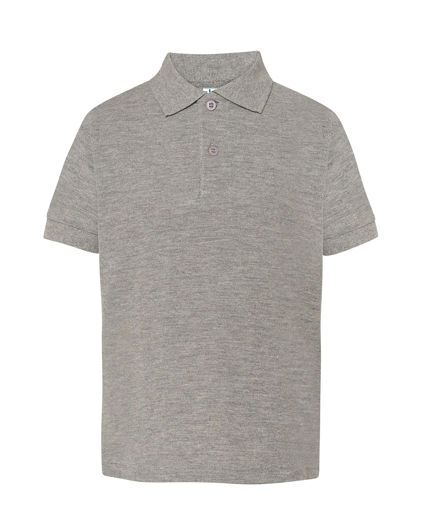 Polo Kid — Grey Melange — Sem Personalização 1