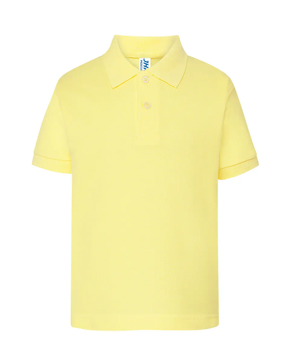 Polo Kid — Light Yellow — Sem Personalização 1
