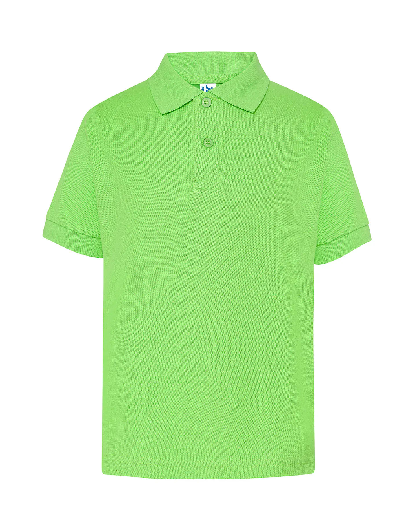 Polo Kid — Lime — Sem Personalização 1