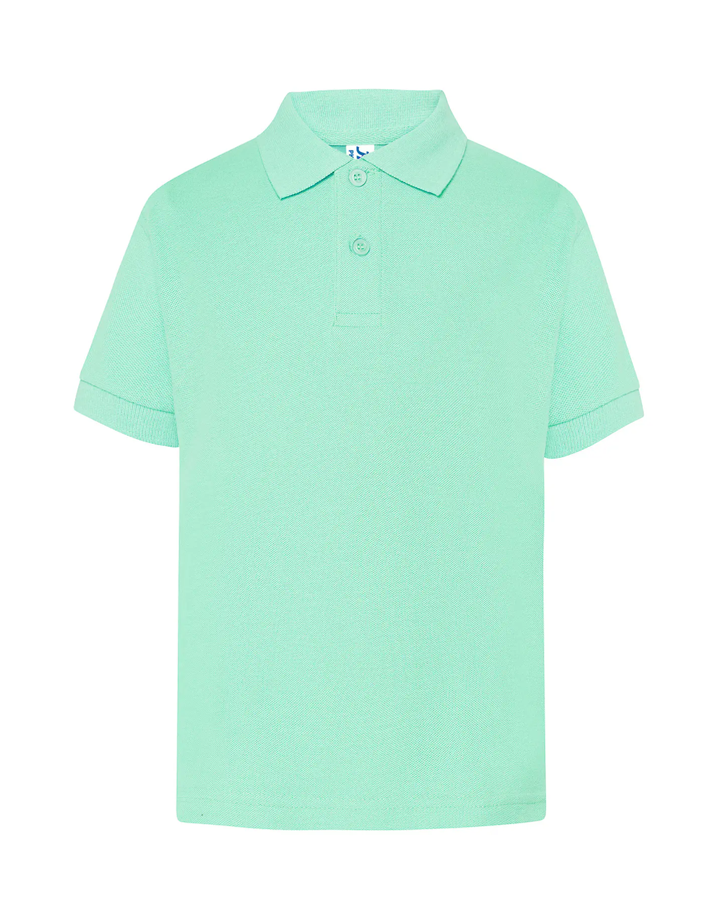 Polo Kid — Mint Green — Sem Personalização 1