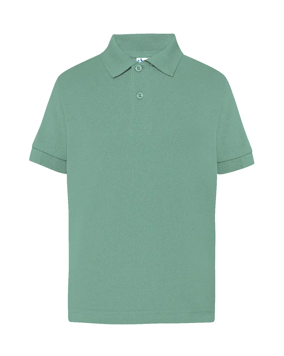 Polo Kid — Moss Green — Sem Personalização 1